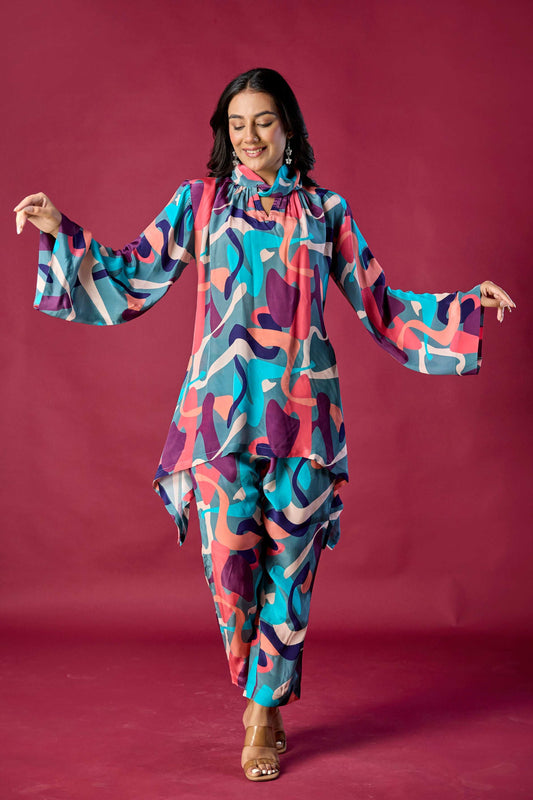 Abstract print Coordset