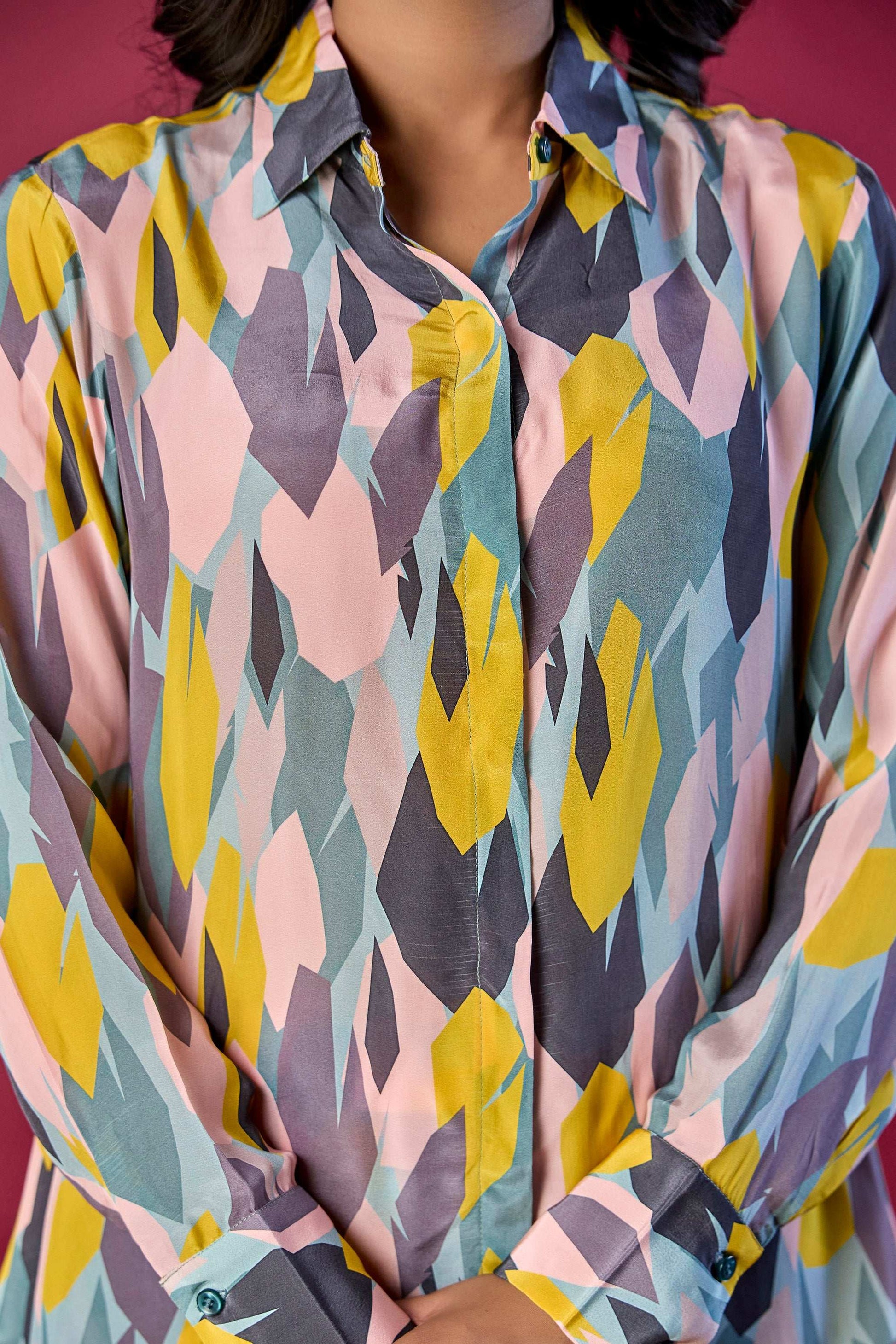 Abstract print Coord set