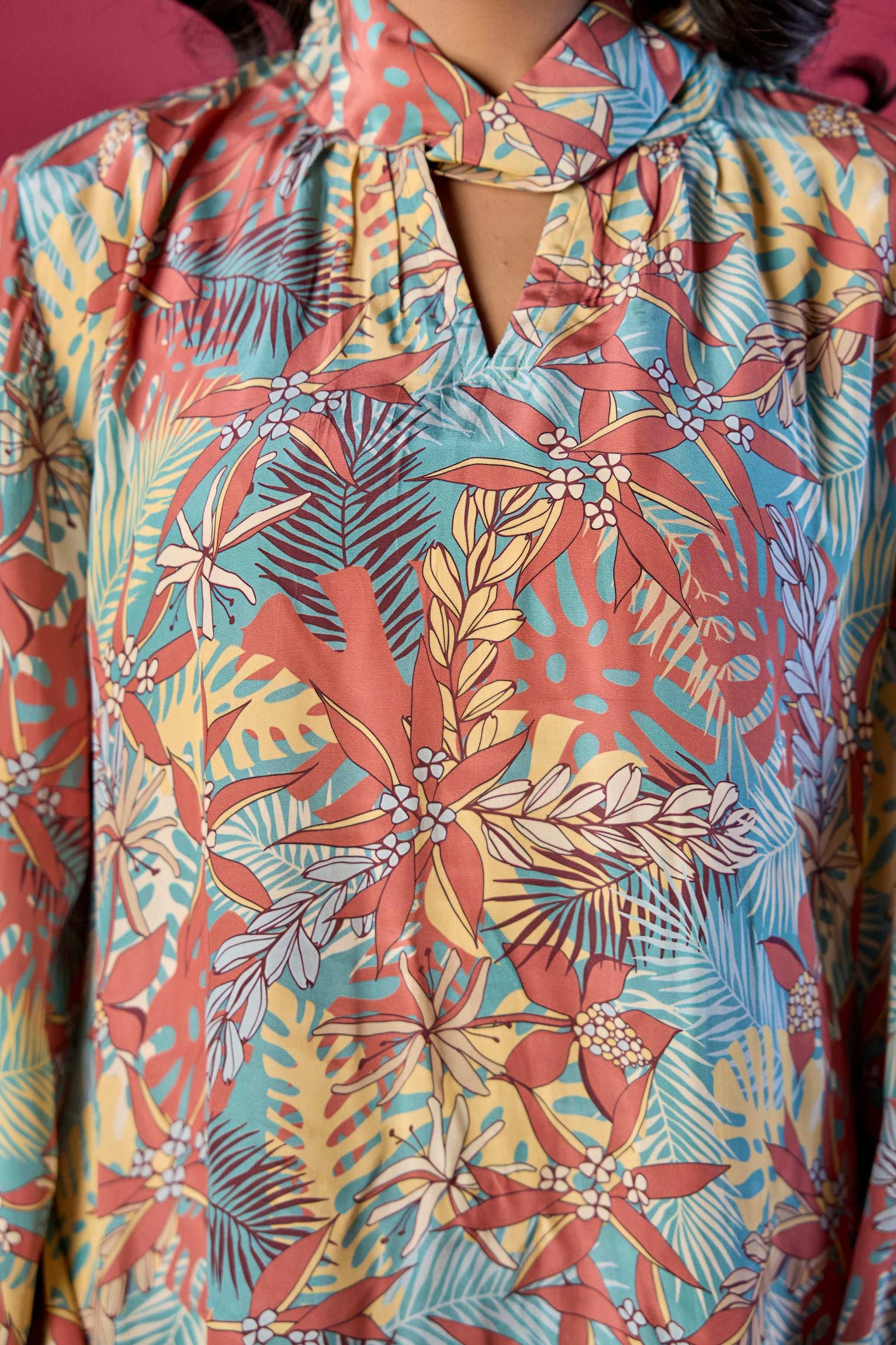 Leaves print Coord set