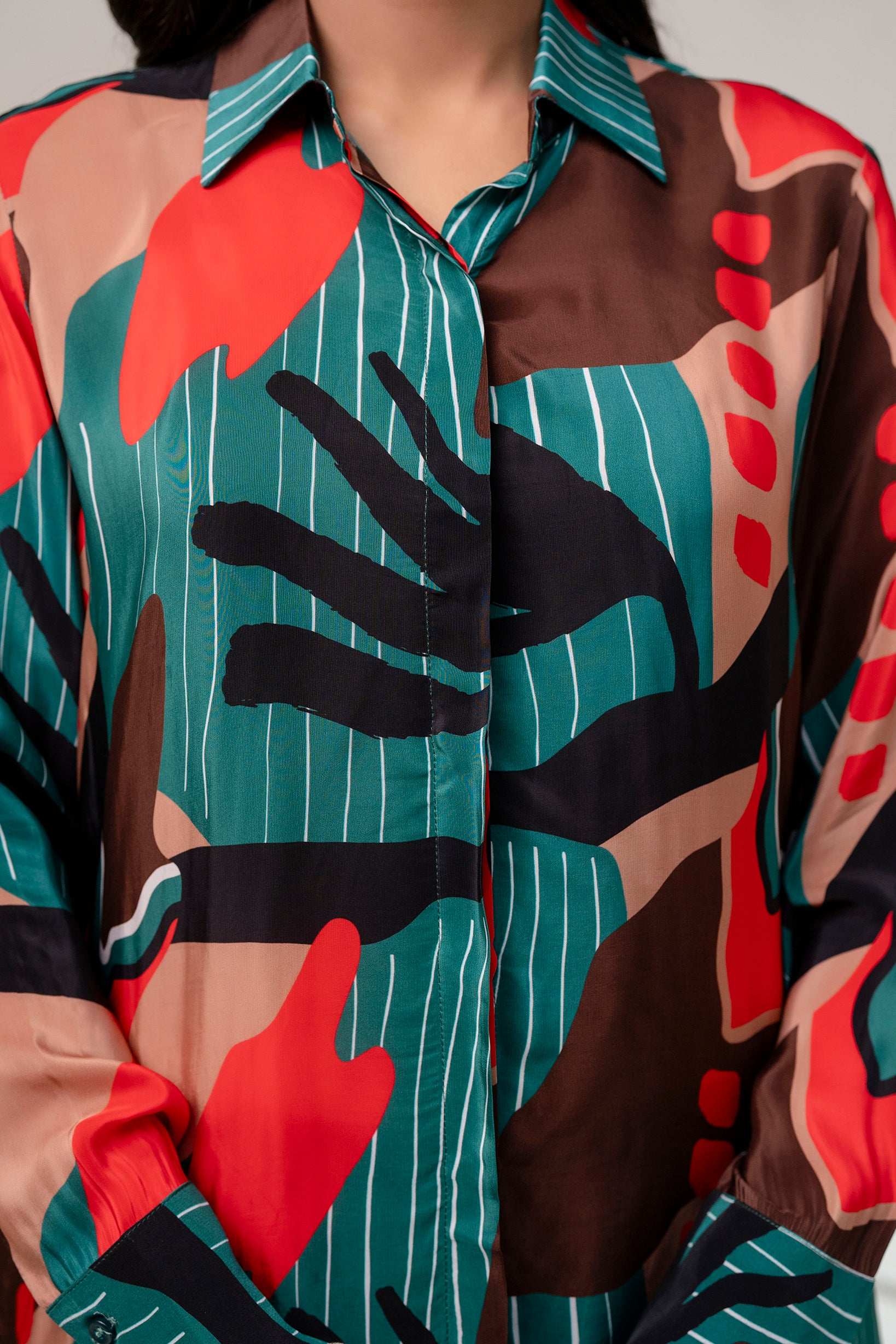 Abstract print Coord set